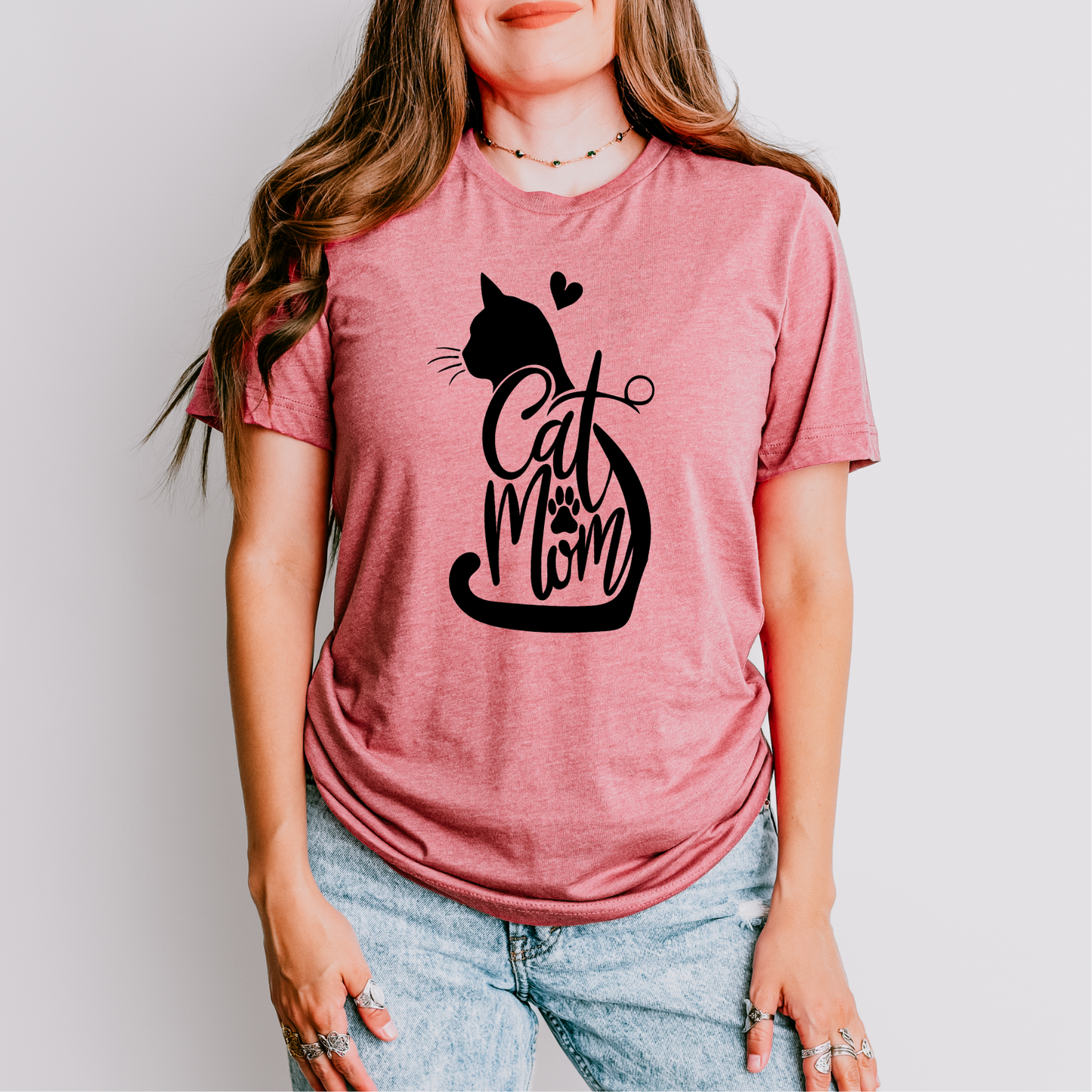 Cat Mom Screen Print