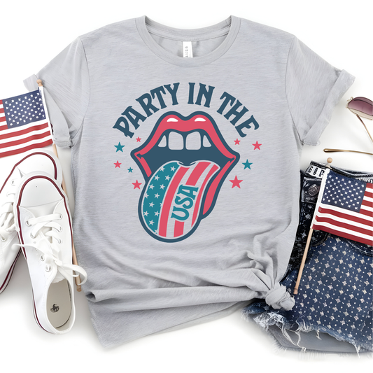 Party in the USA DTF Transfer