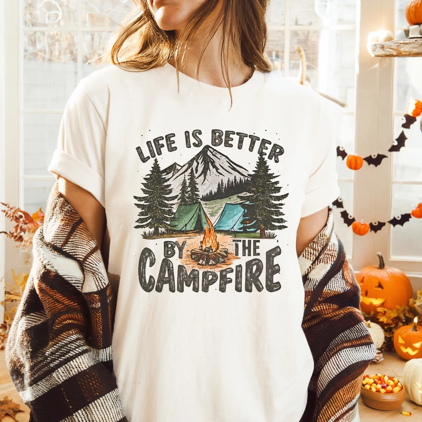 Life is Better by the Campfire Graphic Tee