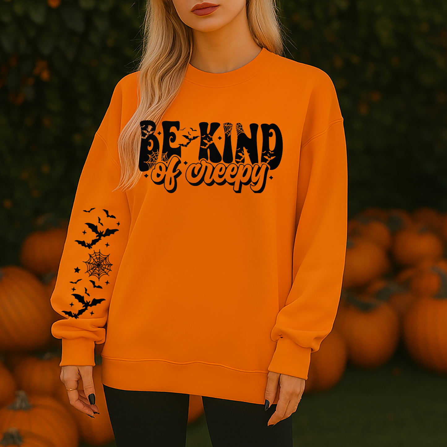 Be Kind of Creepy Screen Print with Sleeve