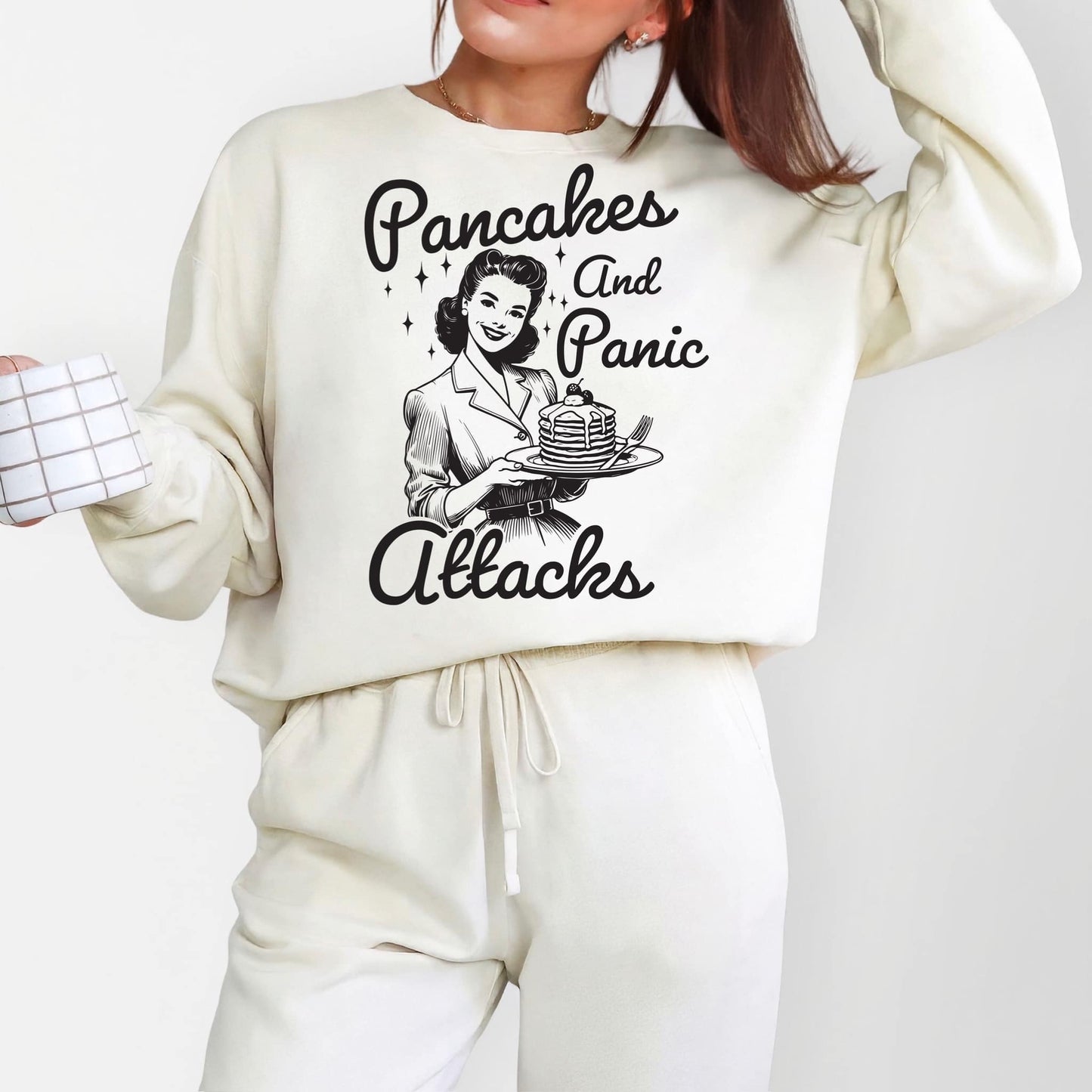 Pancakes & Panic Attacks Screen Print