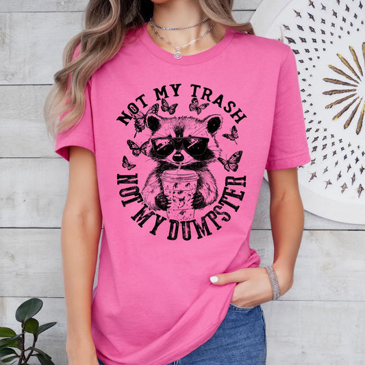 Not my Trash Not my Dumpster Screen Print