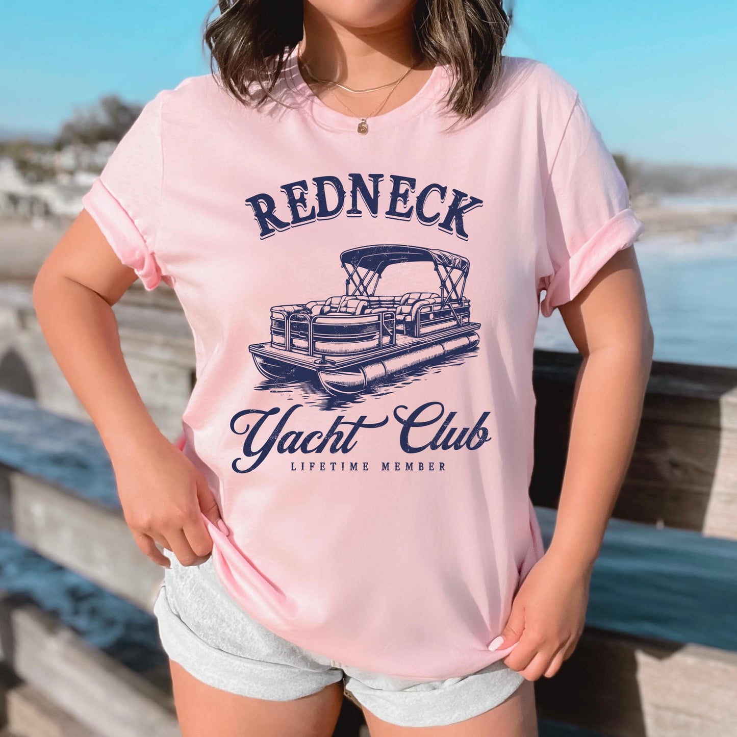 Redneck Yacht Club NAVY INK Screen Print