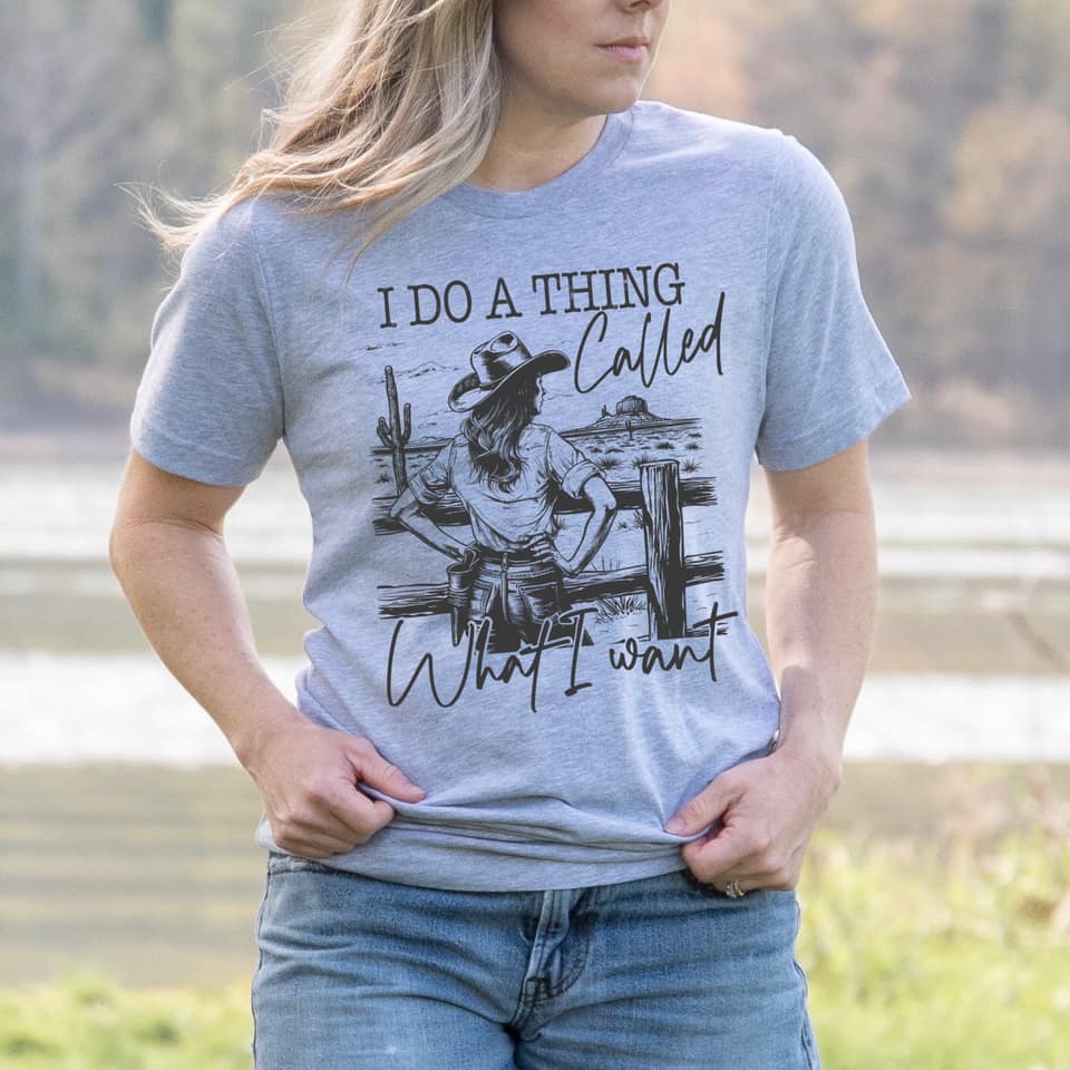 I Do a Thing Called What I Want Screen Print