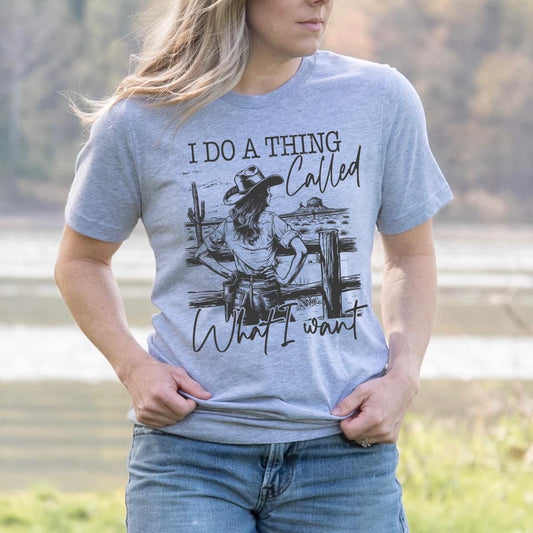 I Do a Thing Called What I Want Screen Print