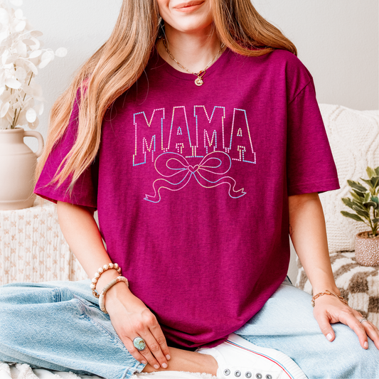 Mama Bow PASTEL RAINBOW SPANGLES Transfer