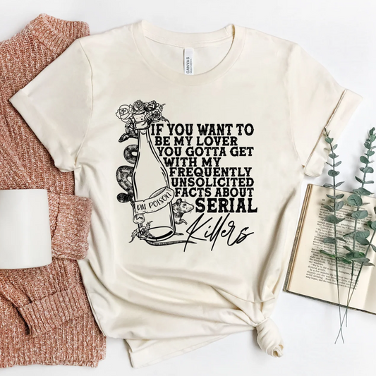 If You Wanna be my Lover Screen Print