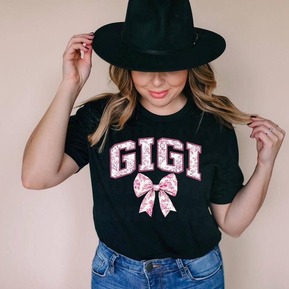 Gigi Clear Film Screen Print