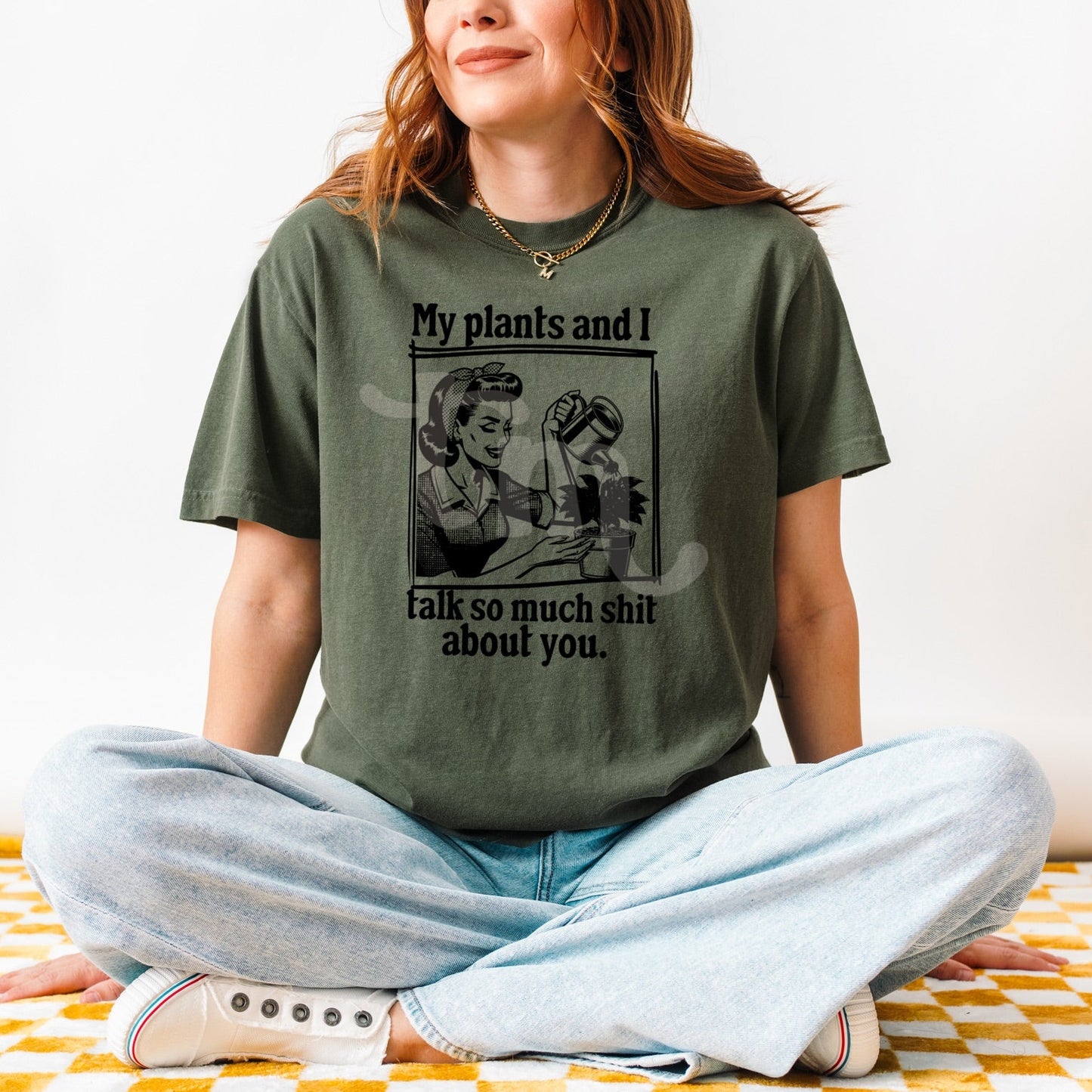 My Plants and I Talk so Much Shit About You Screen Print