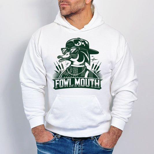 Foul Mouth HUNTER GREEN INK Screen Print