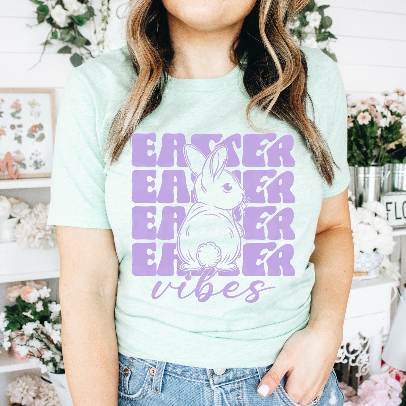 Easter Vibes Screen Print