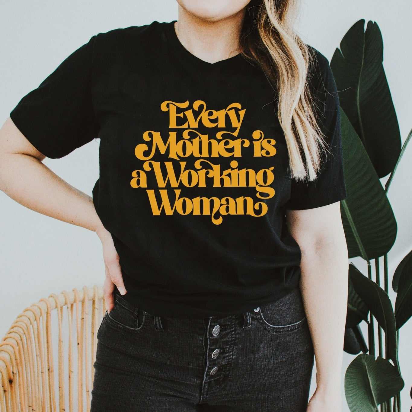 Every Mother is a Working Woman MUSTARD INK Screen Print