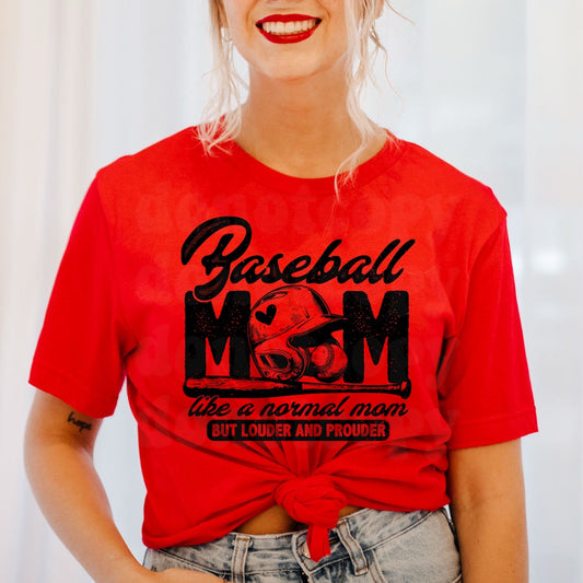 Baseball Mom Screen Print