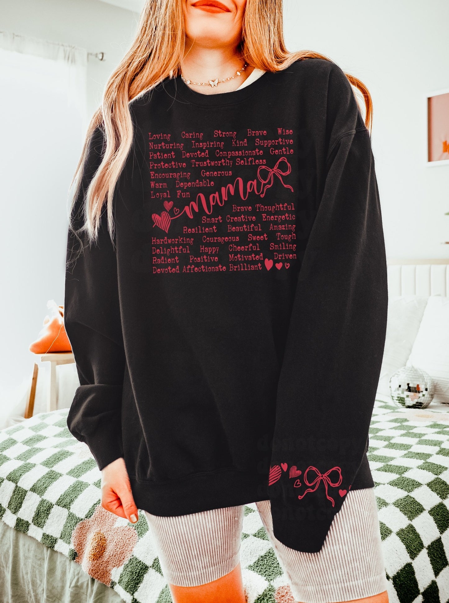 Mama Definition RED INK Screen Print