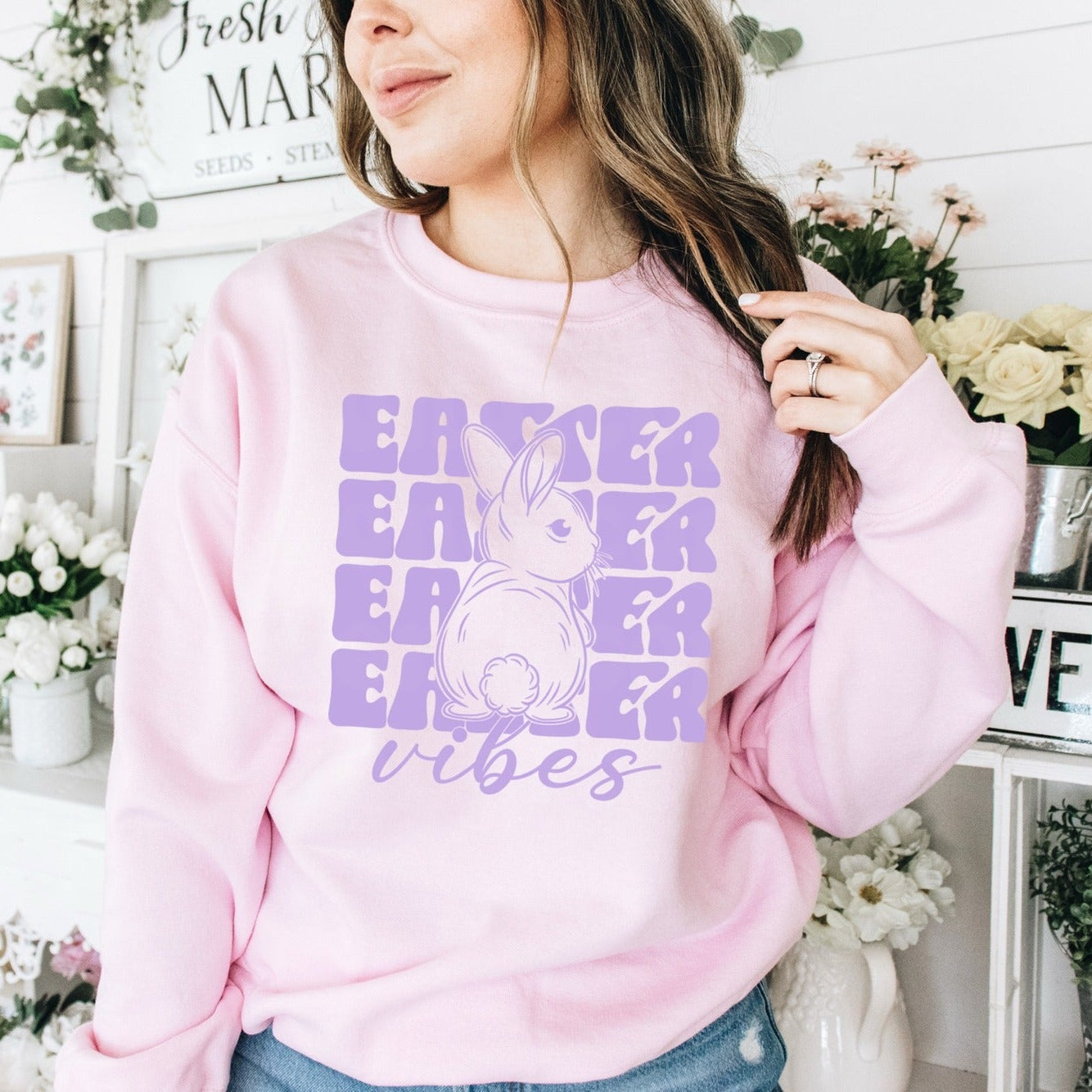 Easter Vibes Screen Print