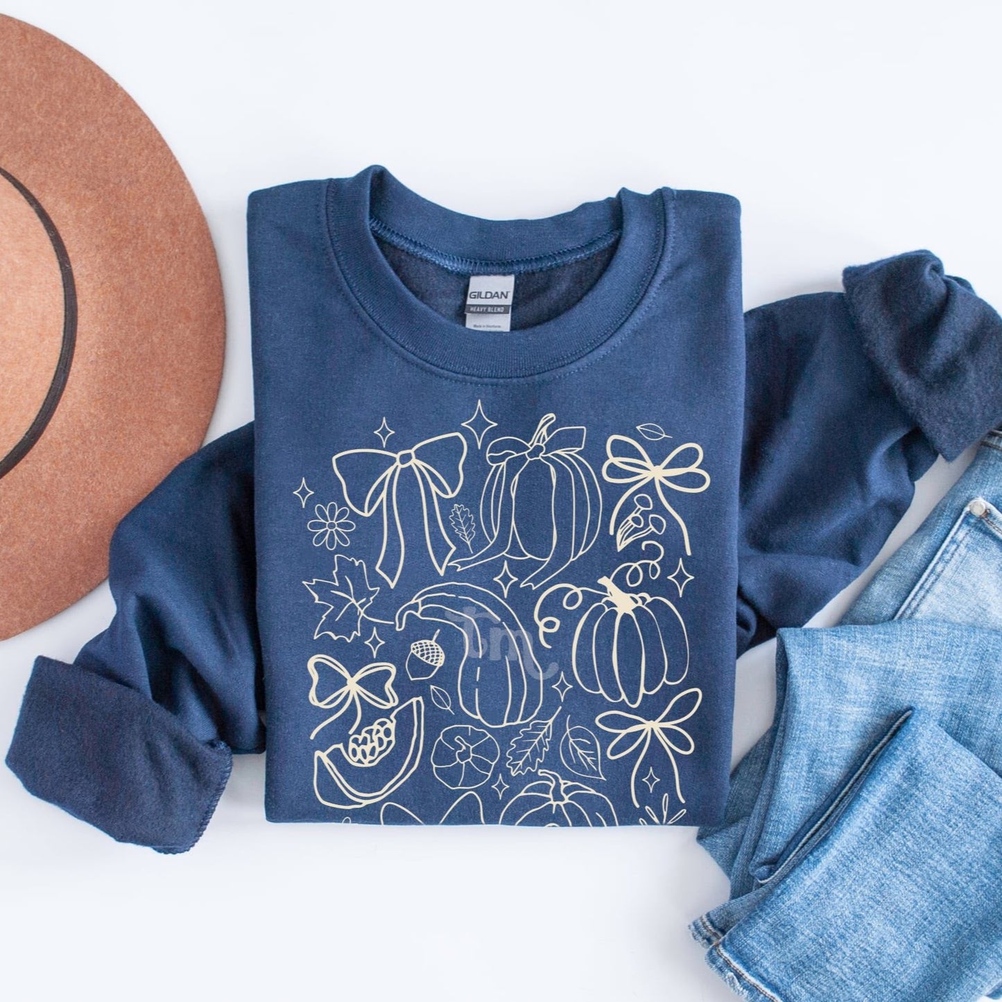 Pumpkins & Bows Graphic Tee
