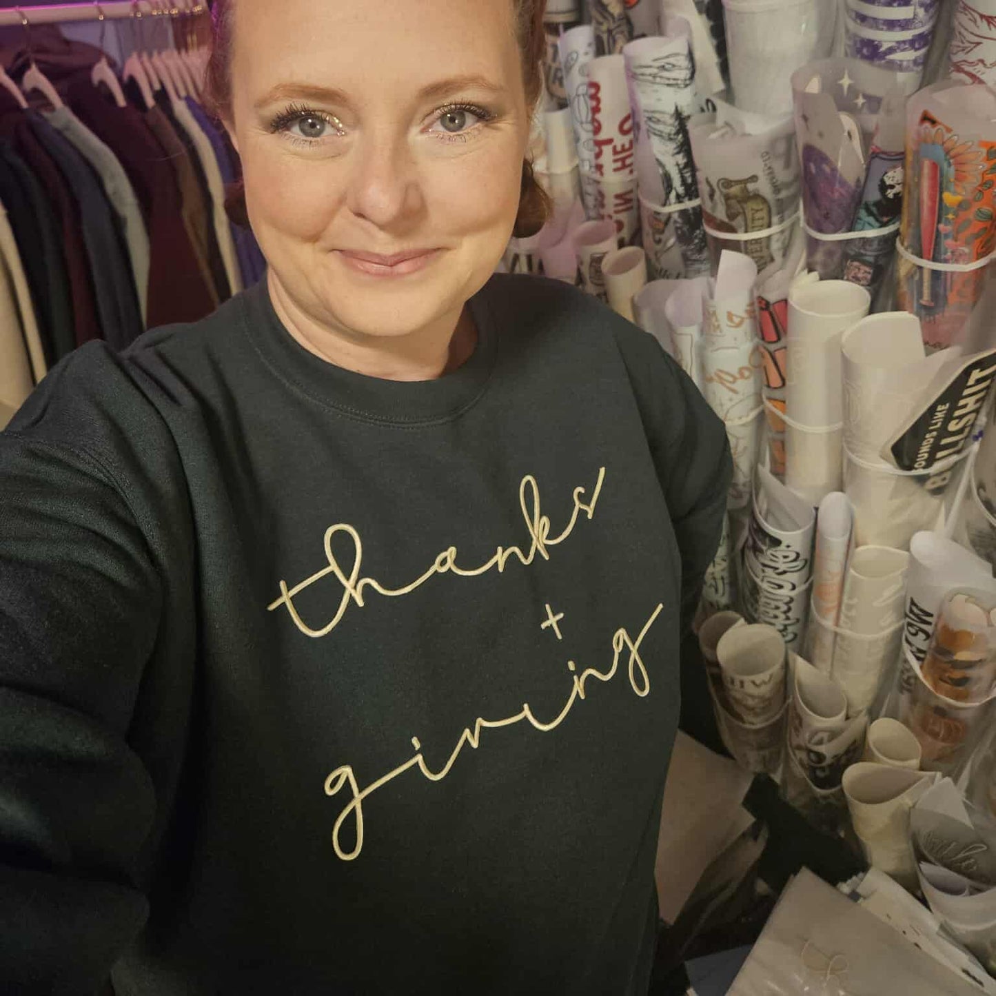 Thanks + Giving Graphic Tee