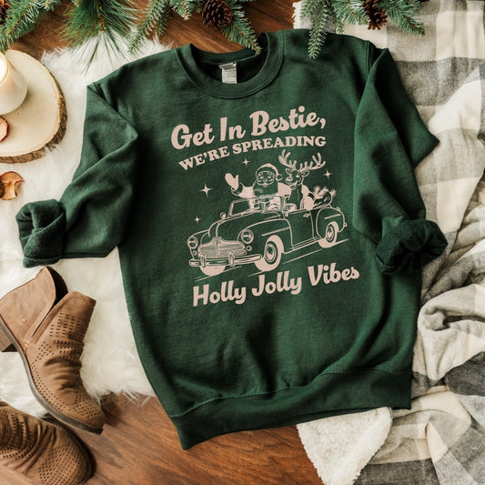 Holly Jolly Vibes Graphic Tee