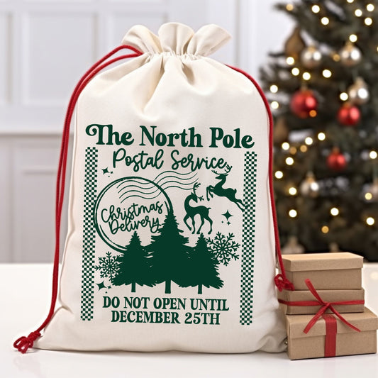 North Pole Santa Sacks