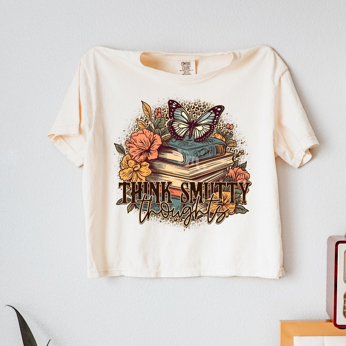 Glitter Think Smutty Thoughts Graphic Tee