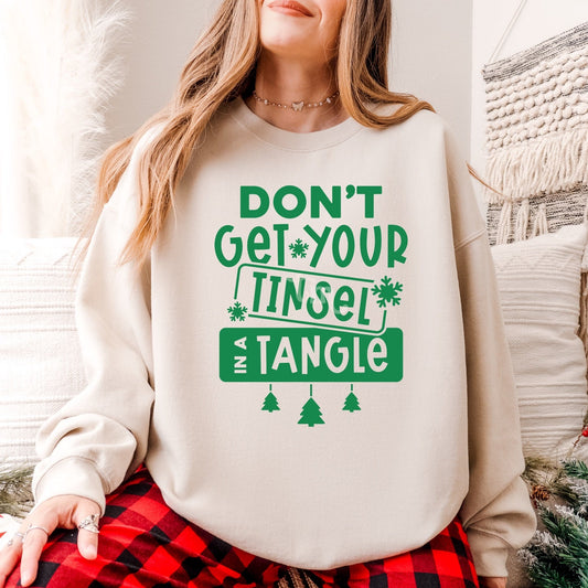 Don't Get Your Tinsel in a Tangle Graphic Tee