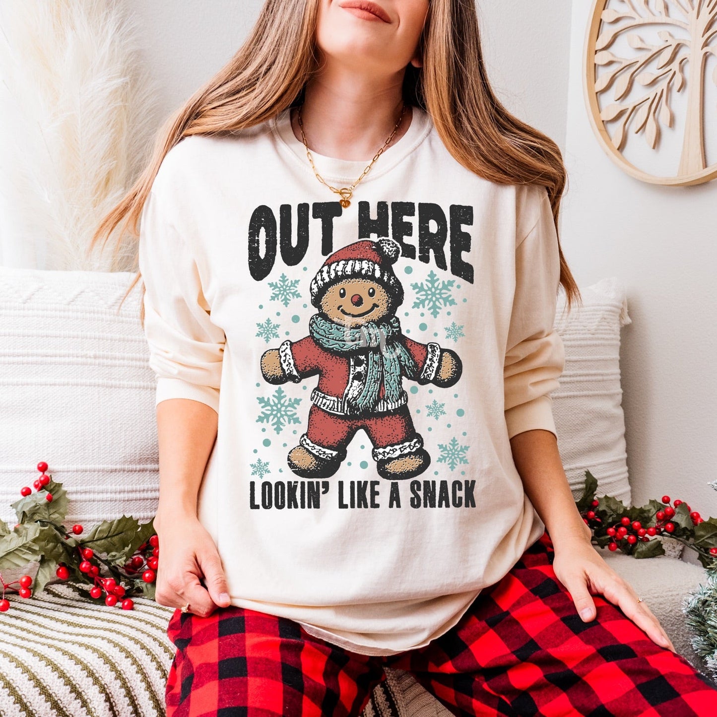 Gingerbread Snack Graphic Tee