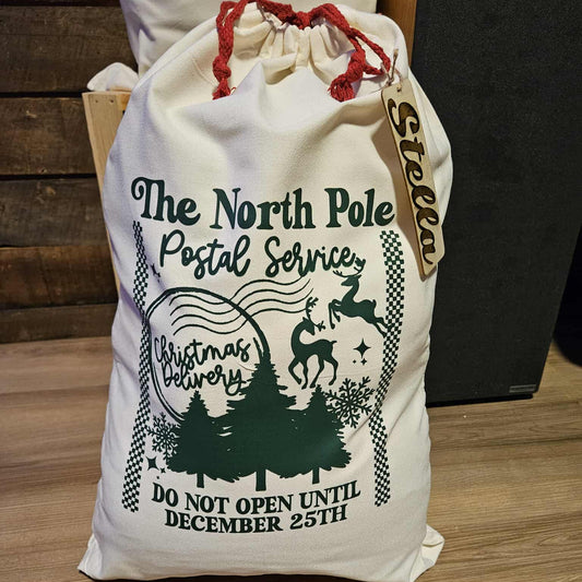 North Pole Santa Sacks