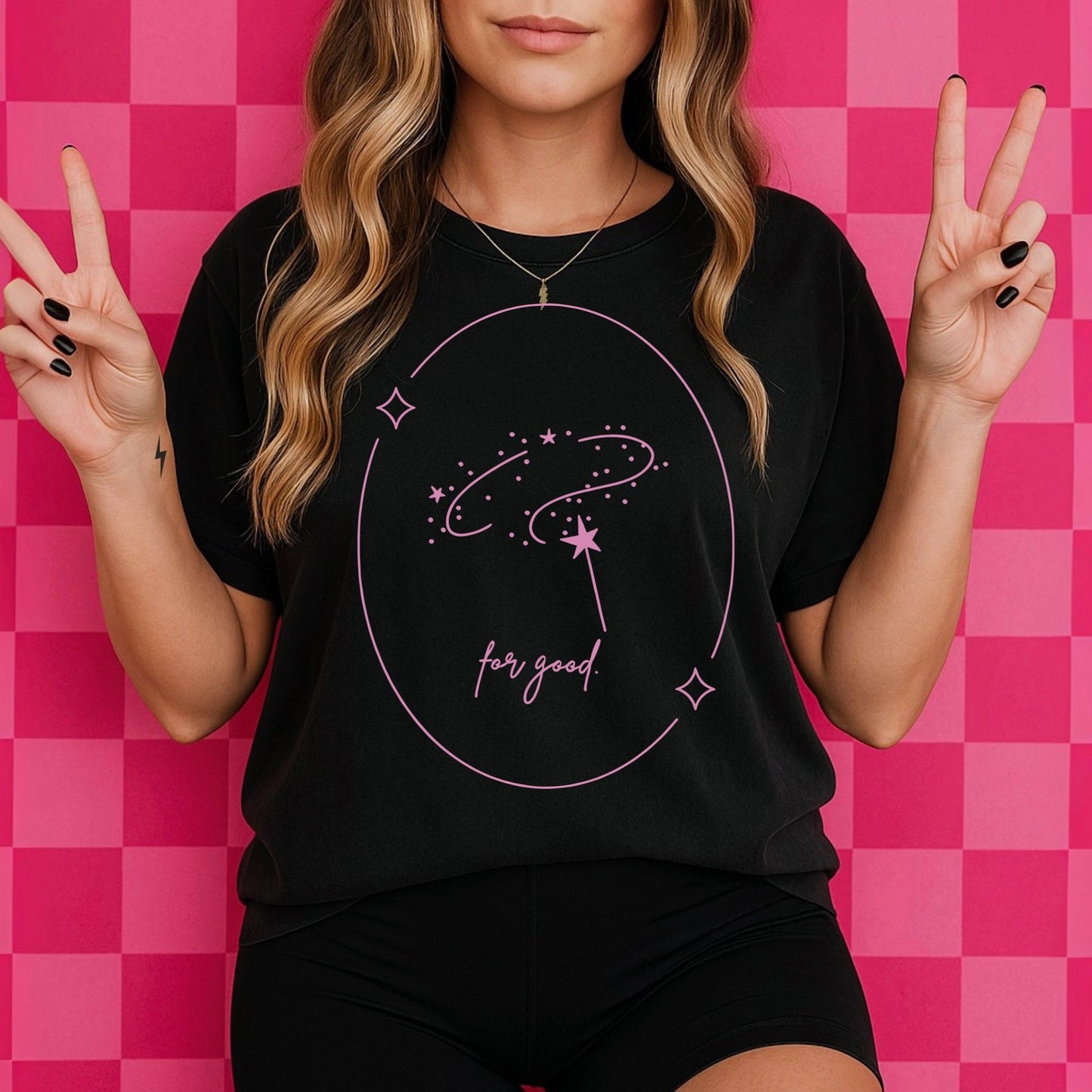 Pink For Good Graphic Tee