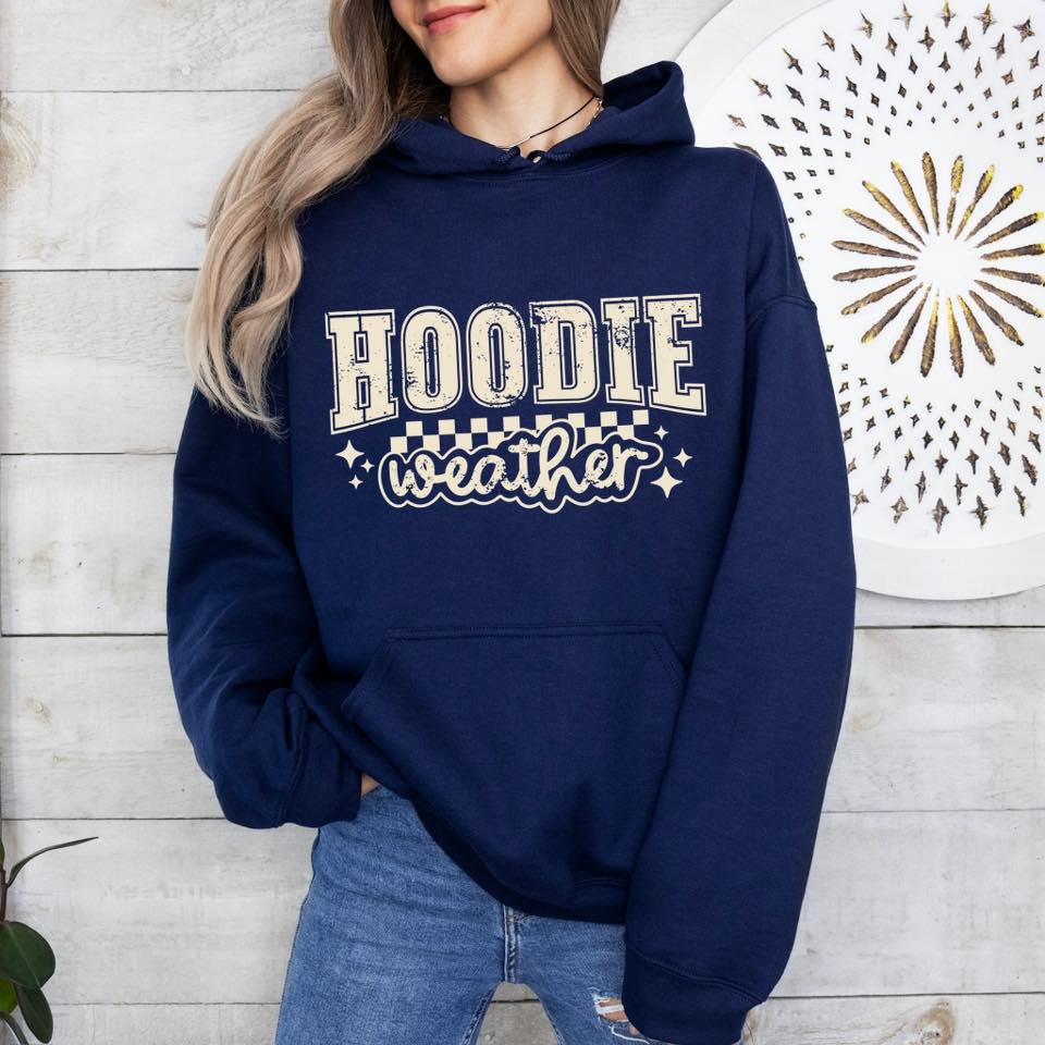 Hoodie Weather OATMEAL INK Screen Print