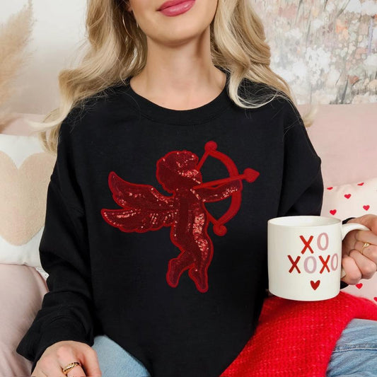 Cupid Sequin Patch
