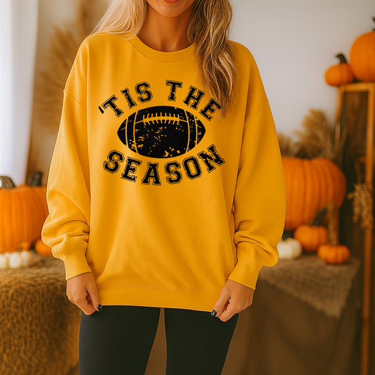 Tis' The Season Football Screen Print