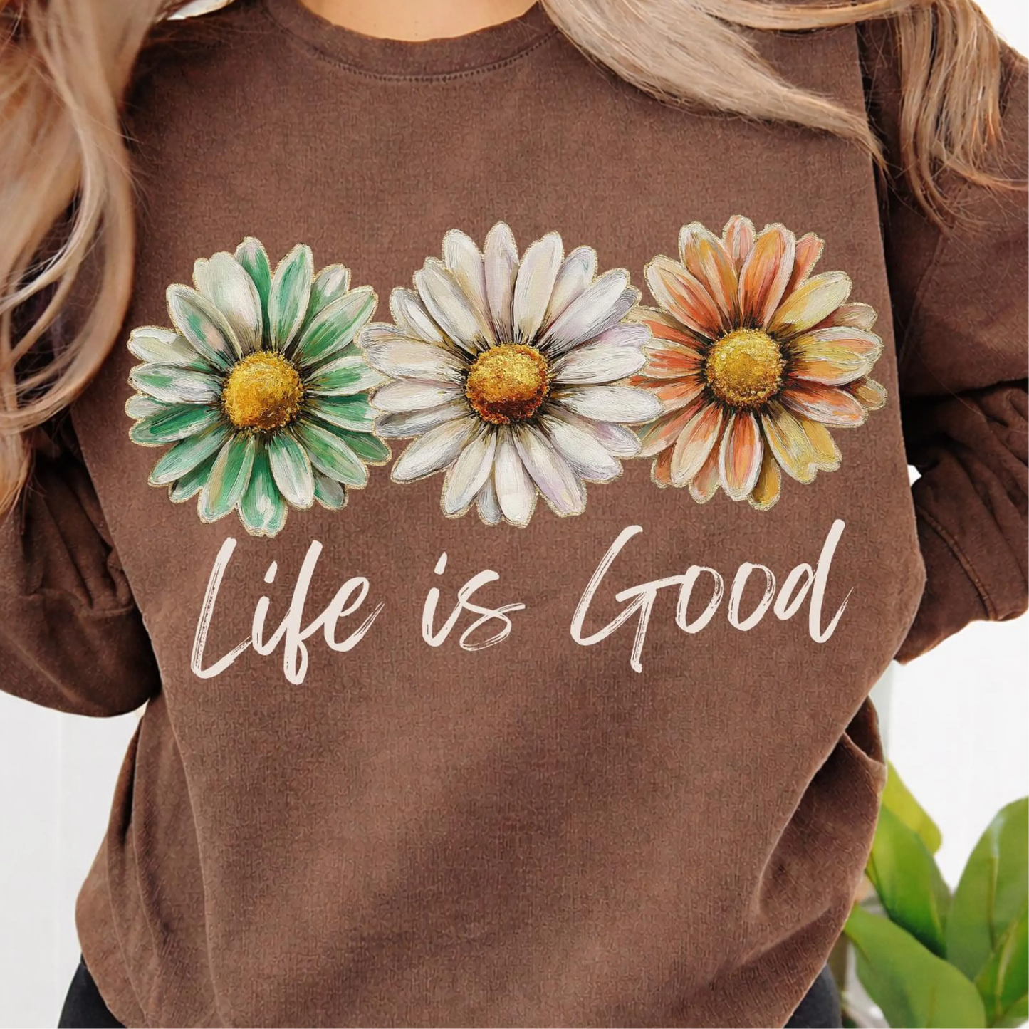 Life is Good Clear Film Screen Print