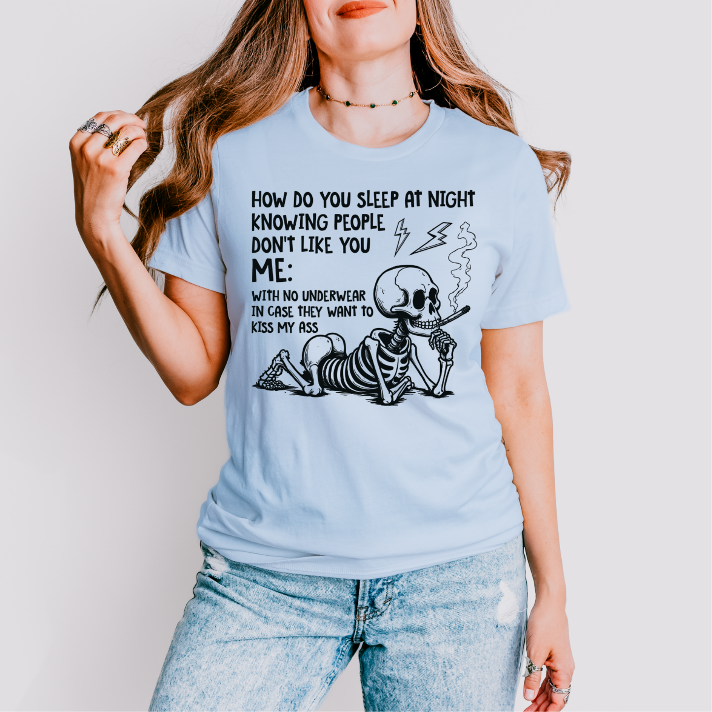 How Do You Sleep at Night Screen Print