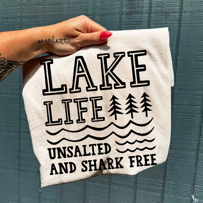 Lake Life Screen Print