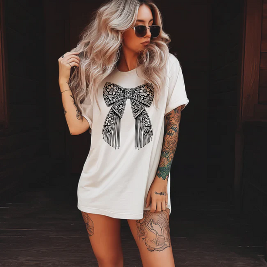 Western Bow Screen Print