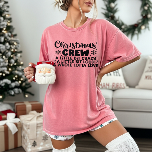 Crazy Christmas Crew Screen Print