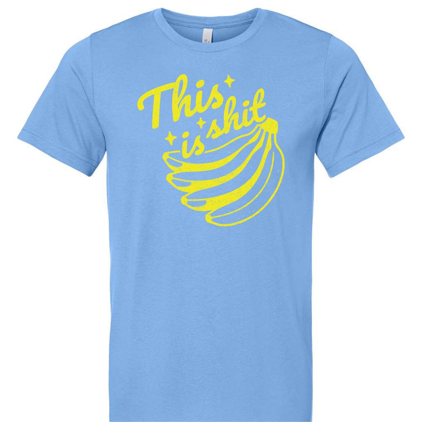 This Shit is Bananas YELLOW INK Screen Print