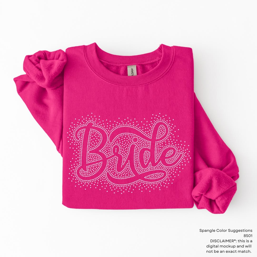 Bride SILVER HOLOGRAPHIC COLOR Spangles