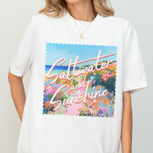Saltwater and Sunshine Graphic Tee