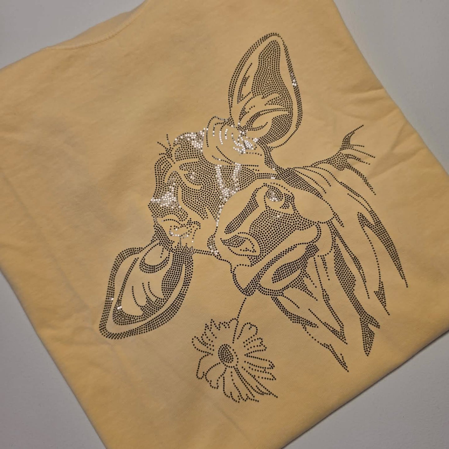 Daisy Cow BLACK COLOR Spangles