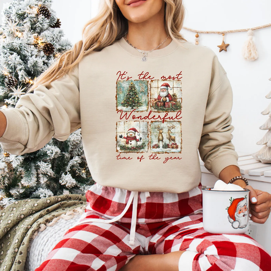 Glitter It's The Most Wonderful Time of the Year Graphic Tee