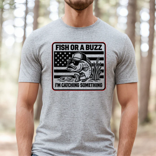 Fish or a Buzz Screen Print