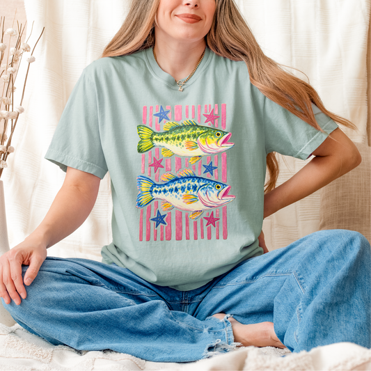 Colorful Fish DTF Transfer
