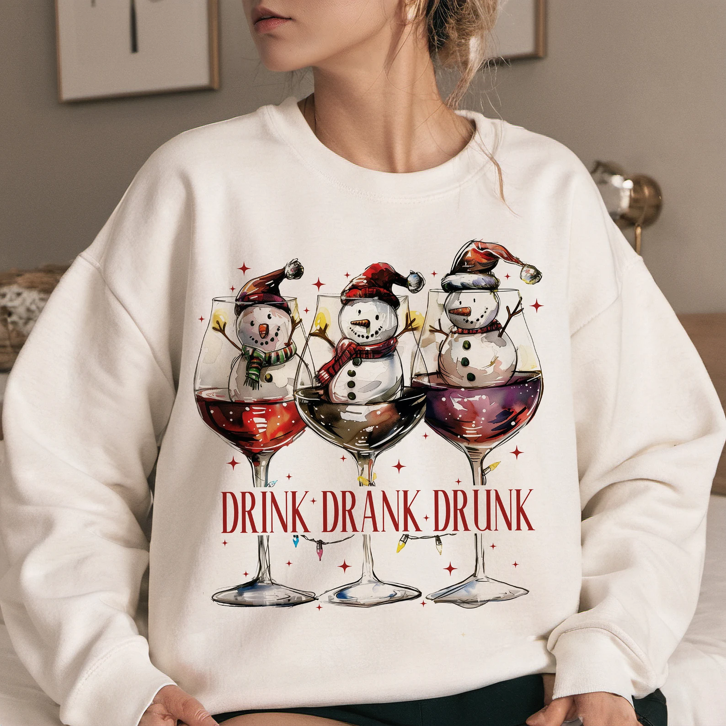 Drink Drank Drunk Graphic Tee