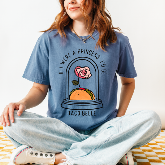 If I Were a Princess Clear Film Screen Print