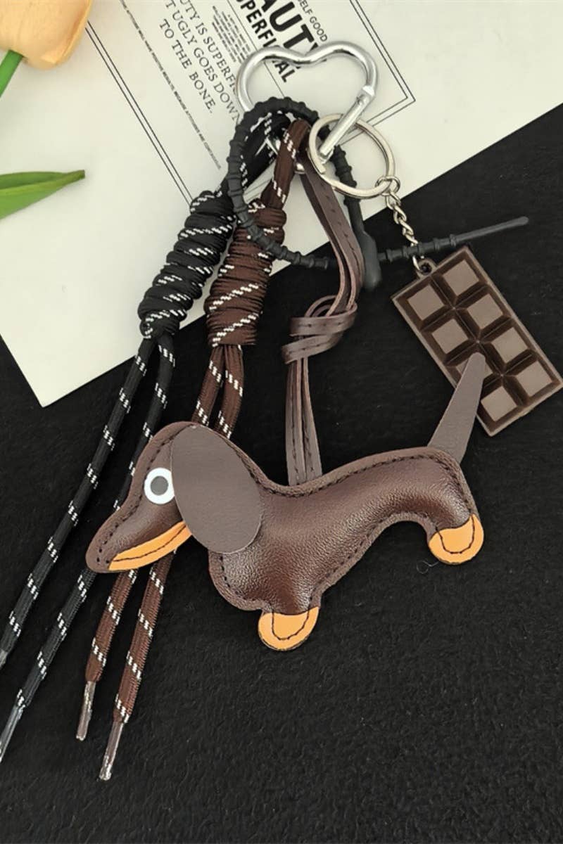 Premium Dachshund Bag Charm