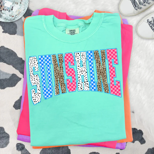 Sunshine Clear Film Screen Print