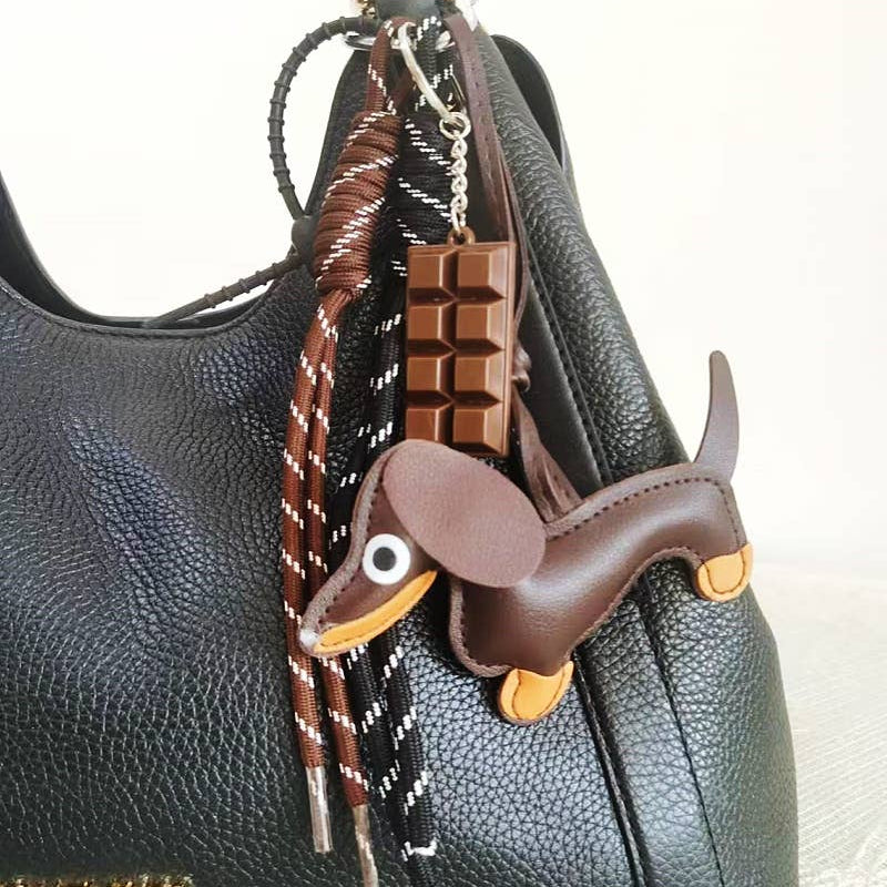 Premium Dachshund Bag Charm