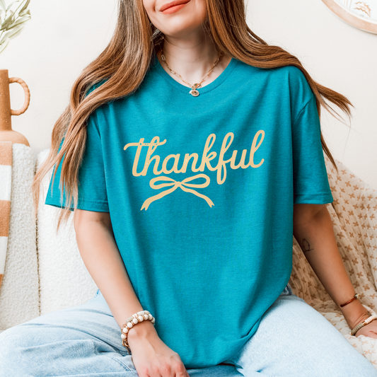 Thankful OATMEAL INK Screen Print