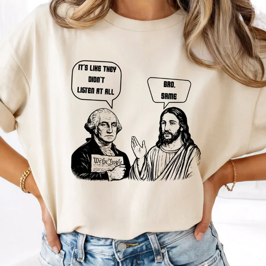 It's Like They Didn't Listen at All Screen Print